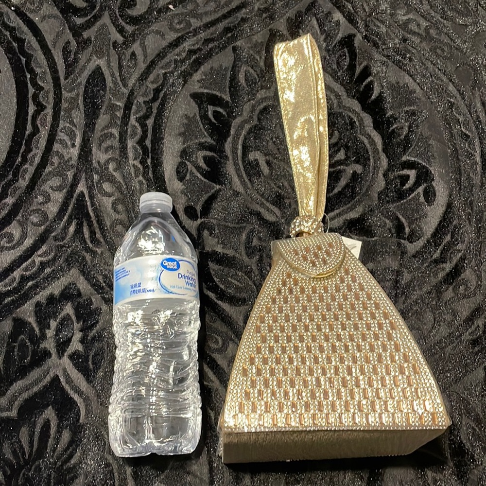 allx Full Rhinestone Fashion Evening Bag Triangle Women